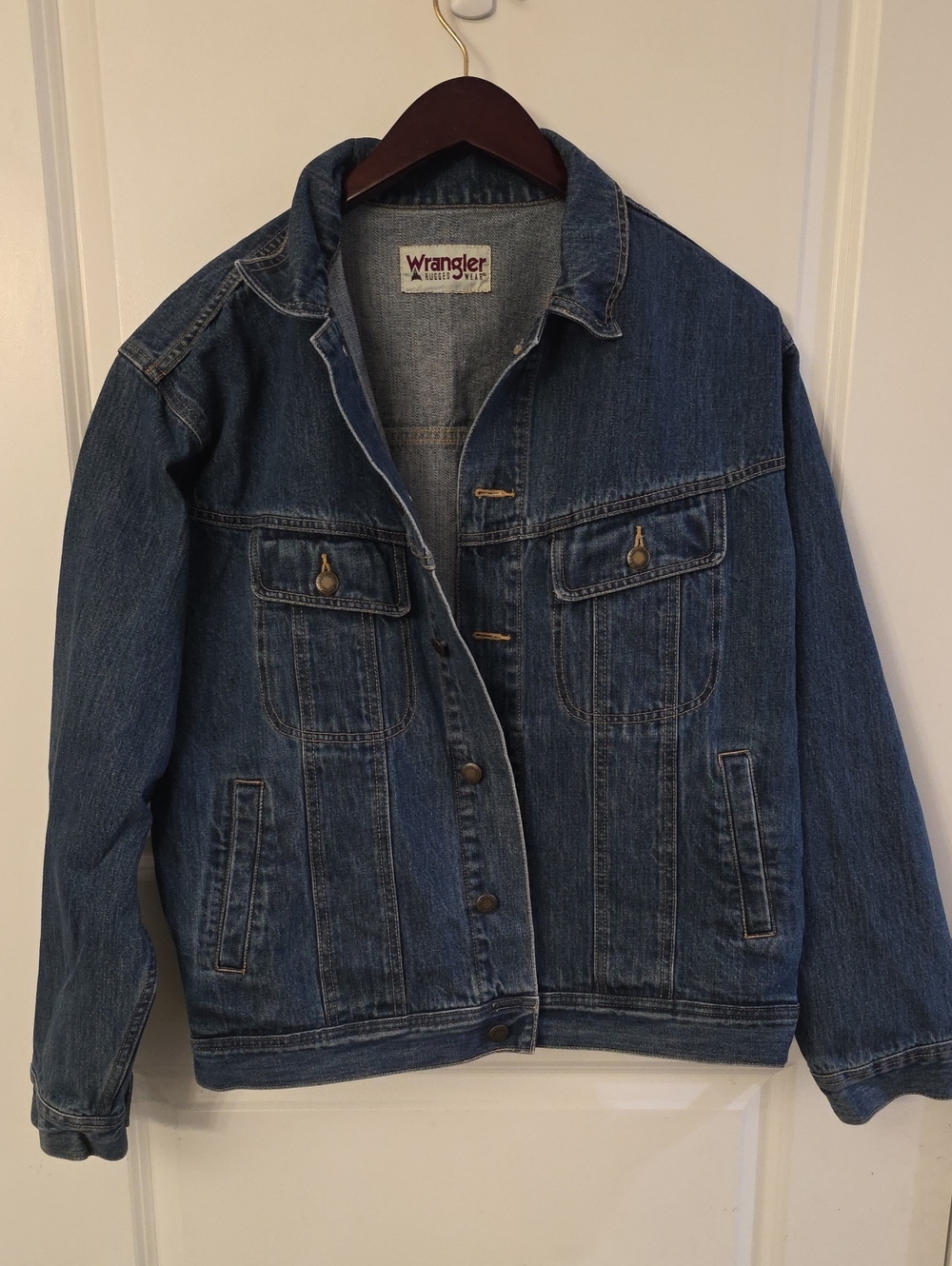 Mens Vintage Wrangler Jean Jacket